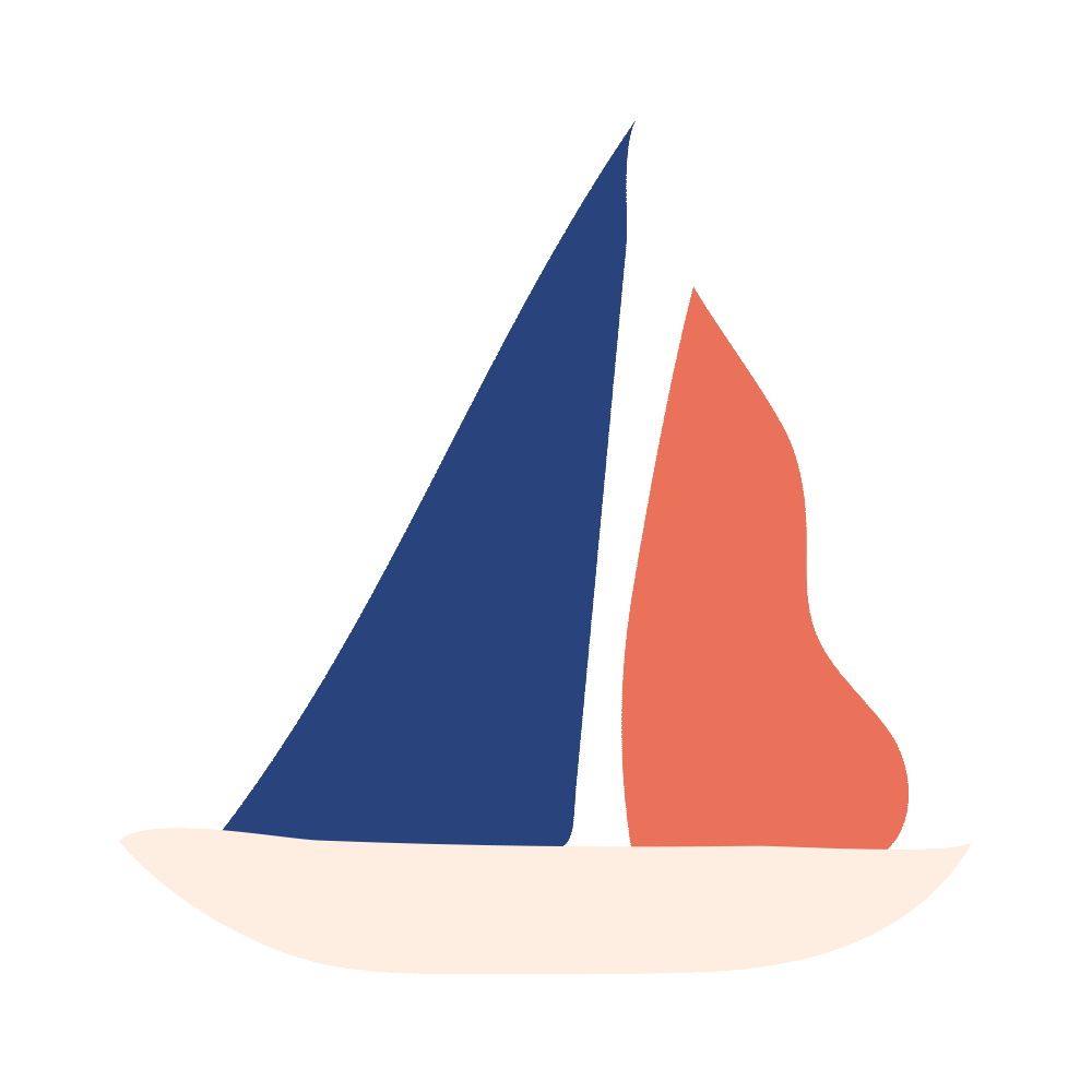 Swim school Eastern Suburbs Sydney Boat Illustration GIF