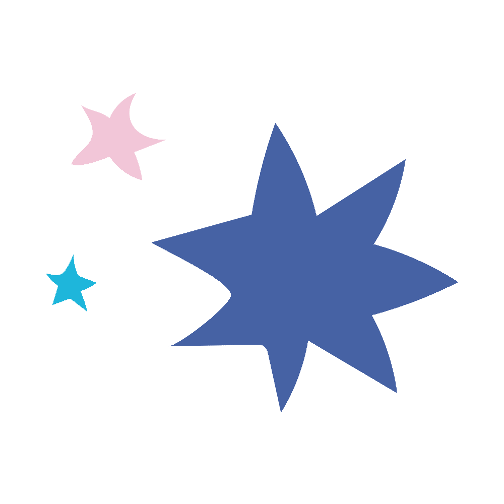 Kids swimming lessons In The Deep Stars Illustration GIF